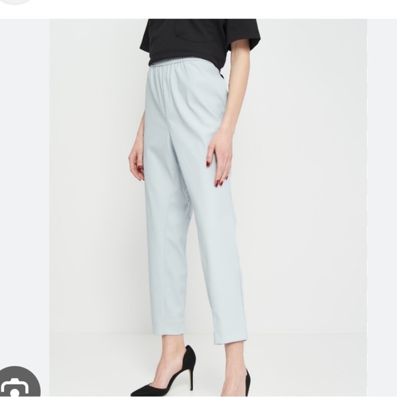 2/25 Zara Jogging Pants Dressy Trousers New Light Grey joggers - Picture 6 of 7